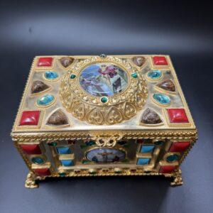 Reliquary, Handmade Reliquary, Relic box, Catholic Reliquary, Orthodox Reliquary, Saint Relics, Church gift 11