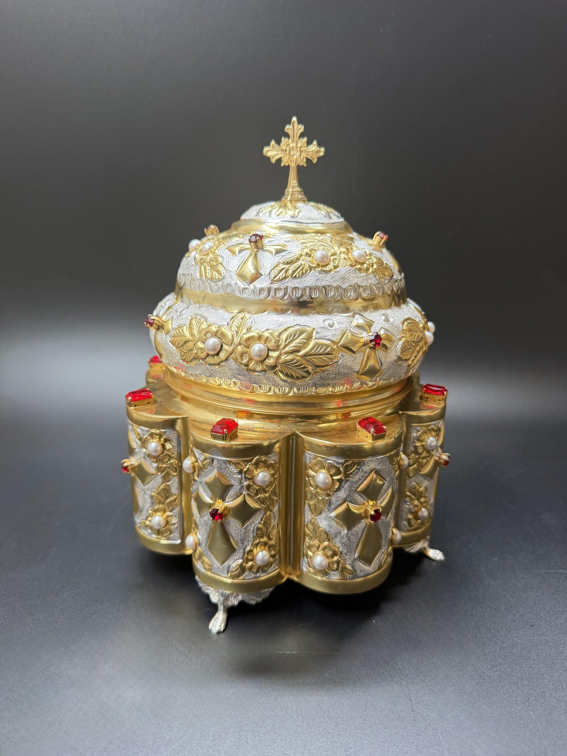 Reliquary, Handmade Reliquary, Relic box, Catholic Reliquary, Orthodox Reliquary, Saint Relics, Church gift 4 - Image 7