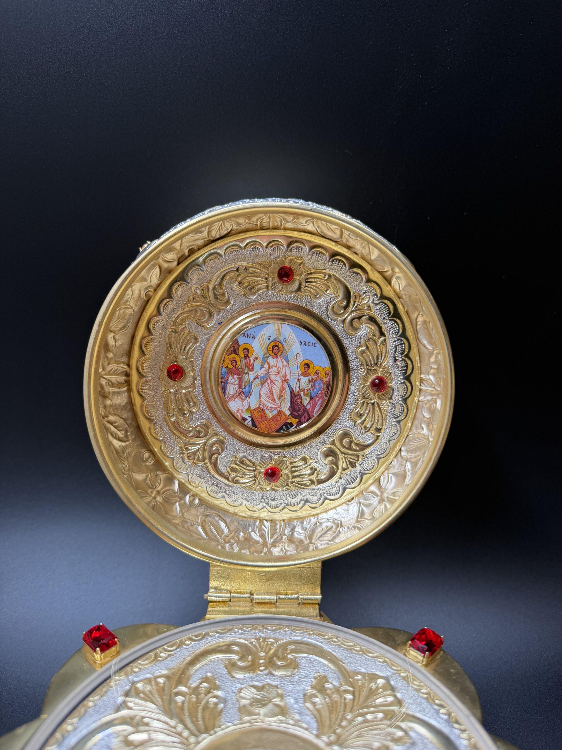 Reliquary, Handmade Reliquary, Relic box, Catholic Reliquary, Orthodox Reliquary, Saint Relics, Church gift 4 - Image 5