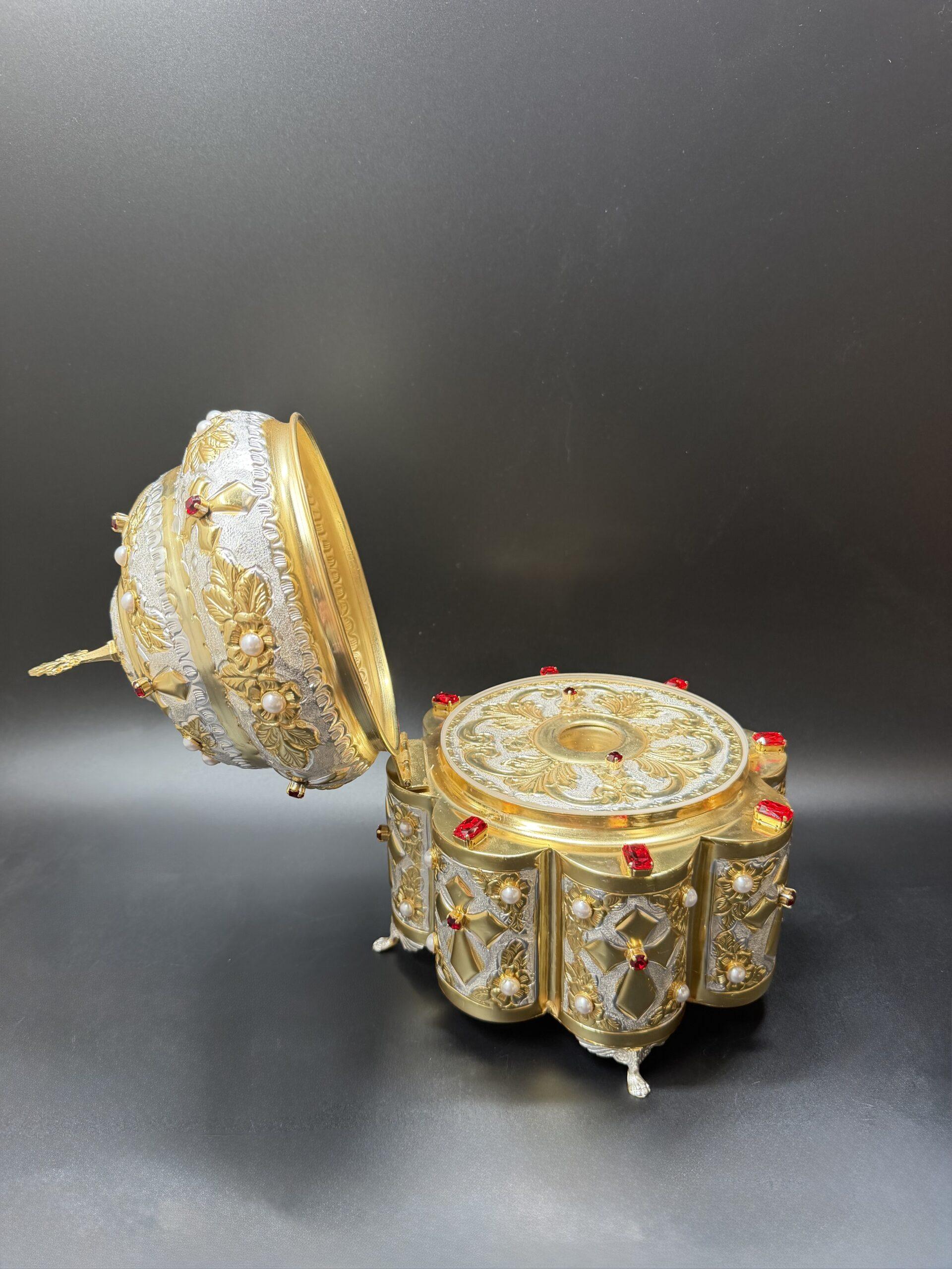Reliquary, Handmade Reliquary, Relic box, Catholic Reliquary, Orthodox Reliquary, Saint Relics, Church gift 4 - Image 3