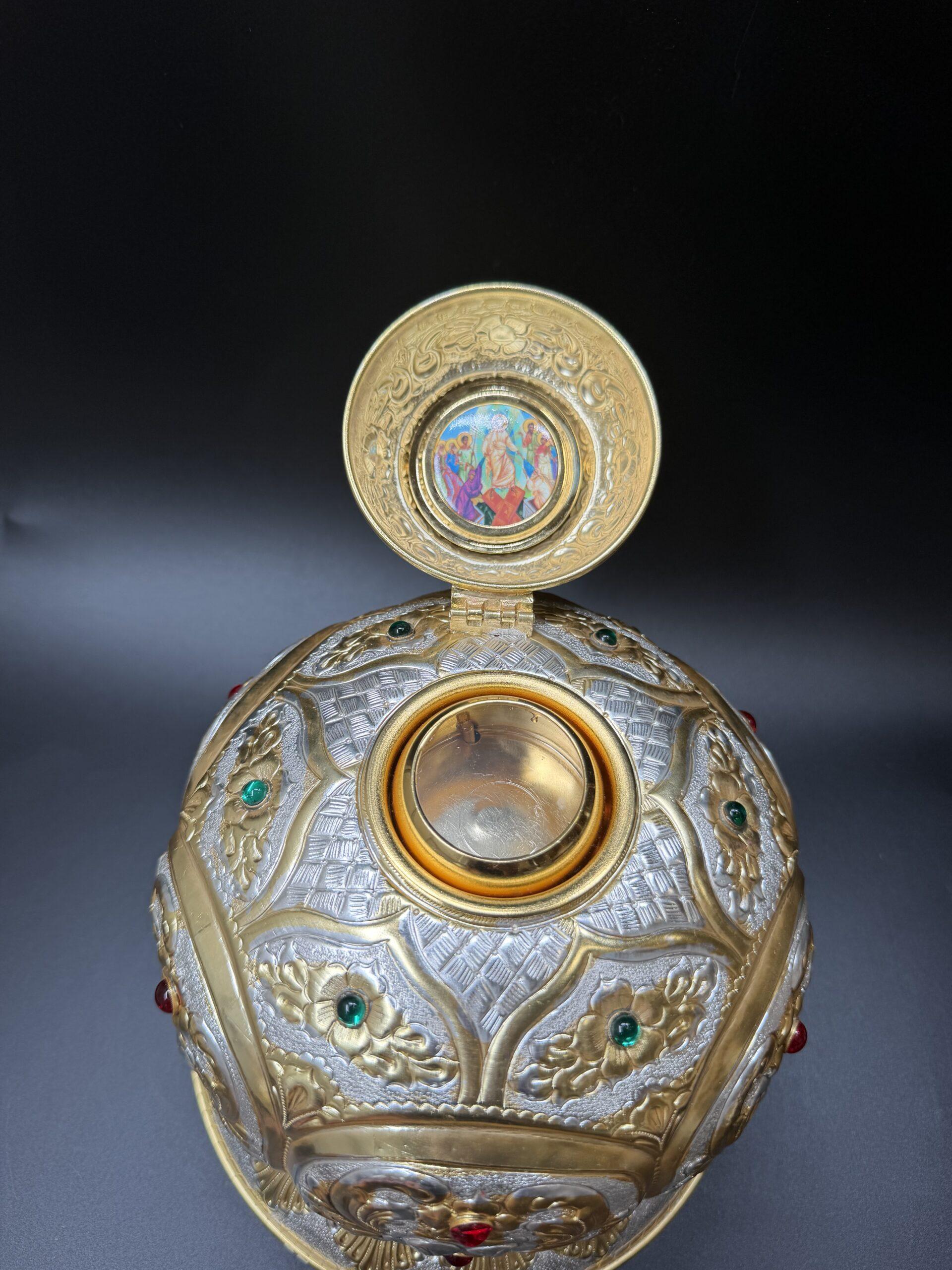 Reliquary, Handmade Reliquary, Relic box, Catholic Reliquary, Orthodox Reliquary, Saint Relics, Church gift 0005 - Image 3