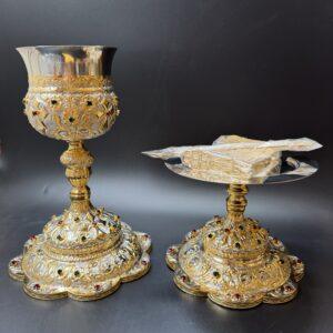 Blessed Handcrafted Chalice Set of 5 pieces
