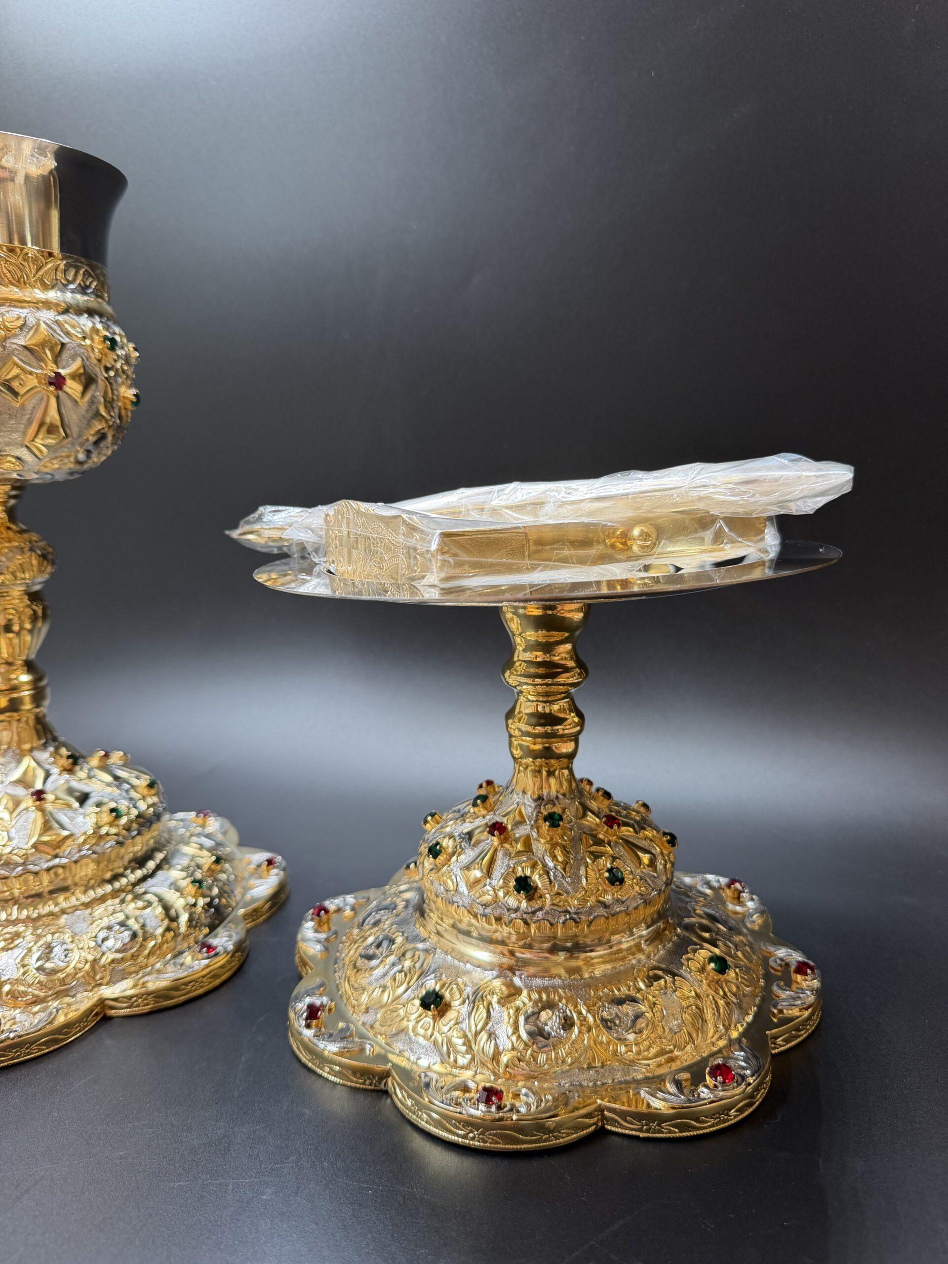Blessed Handcrafted Chalice Set of 5 pieces - Image 4