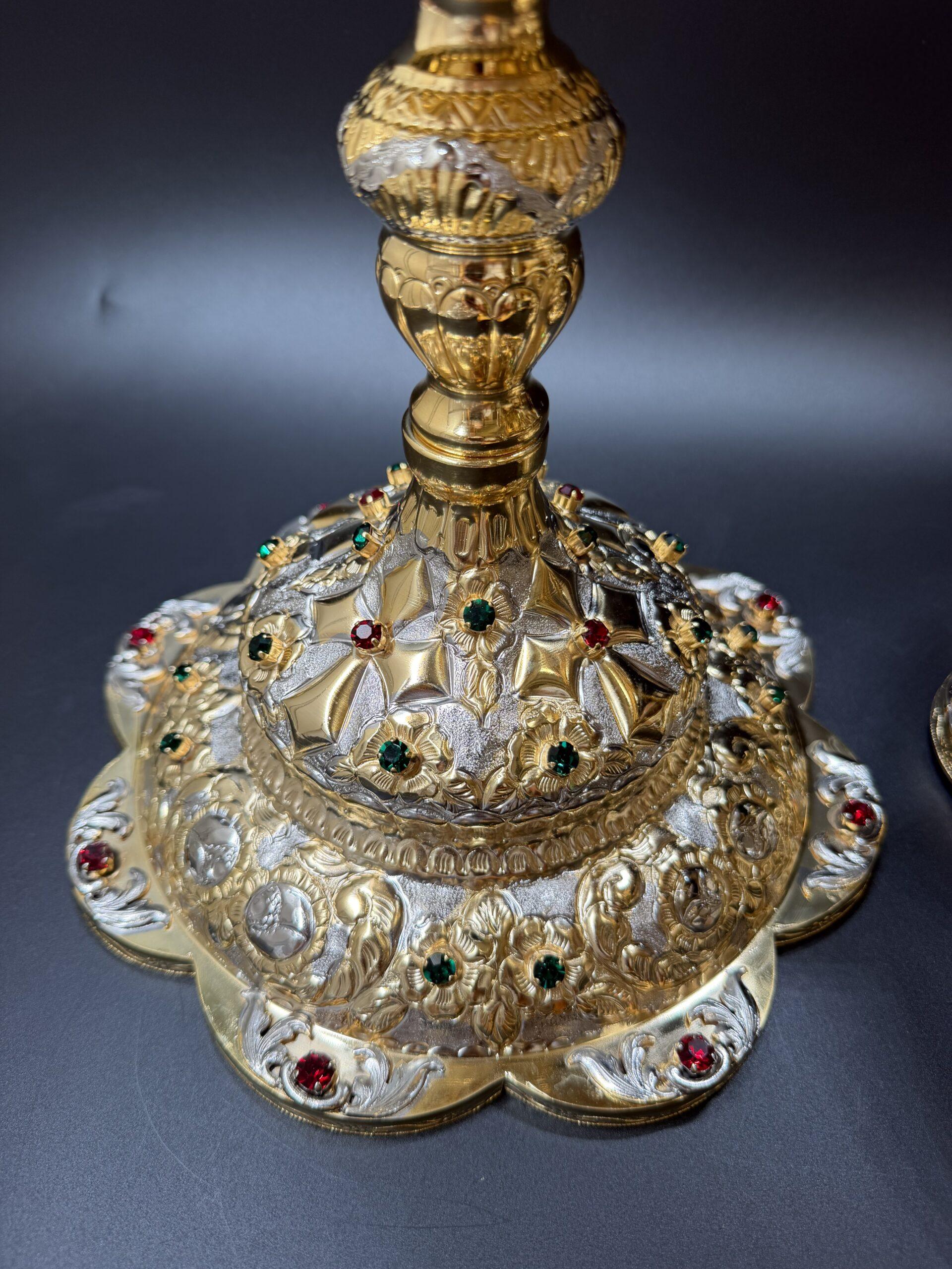 Blessed Handcrafted Chalice Set of 5 pieces - Image 5