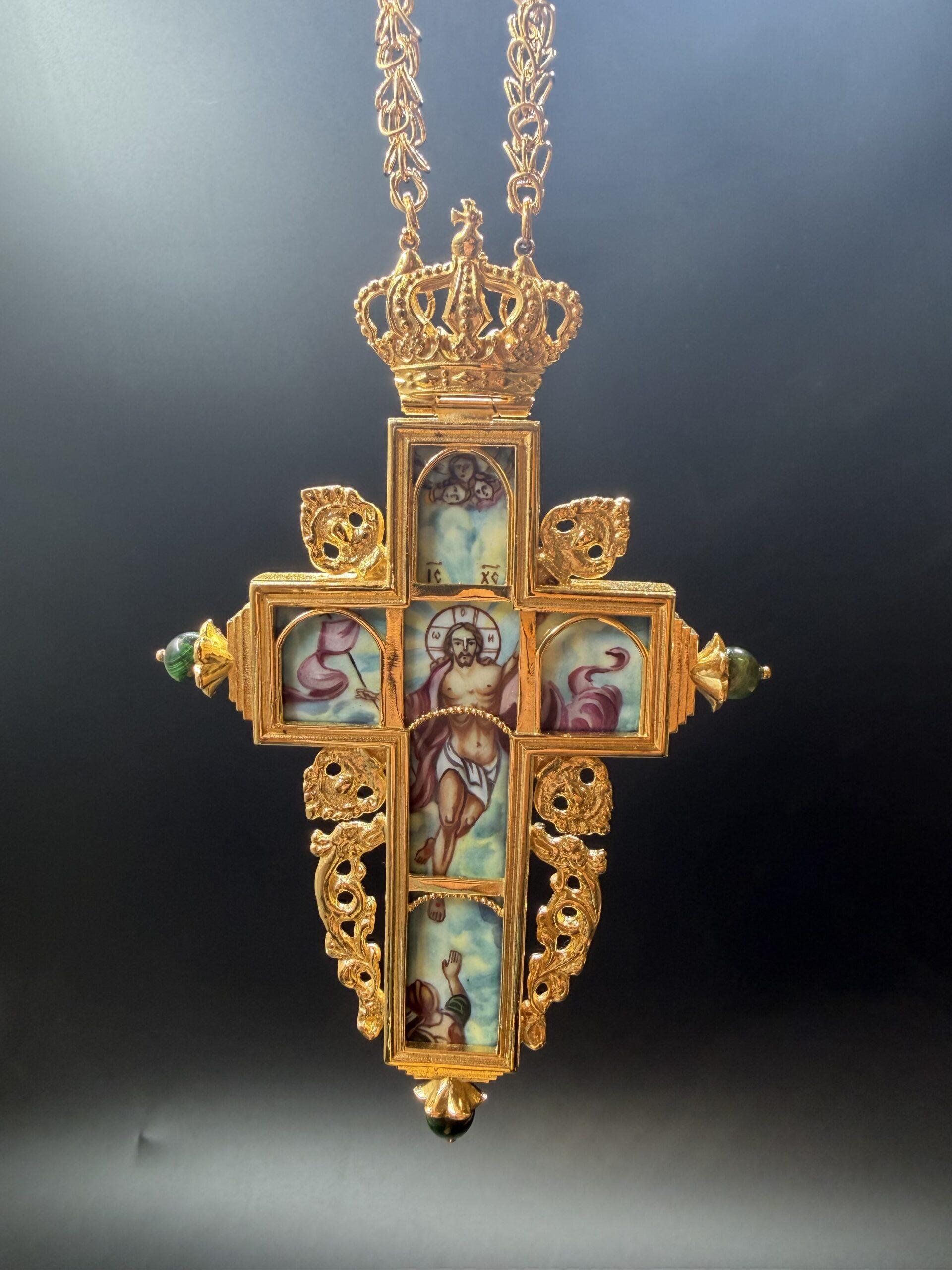 Handmade Pectoral Cross, Byzantine Cross - Image 3