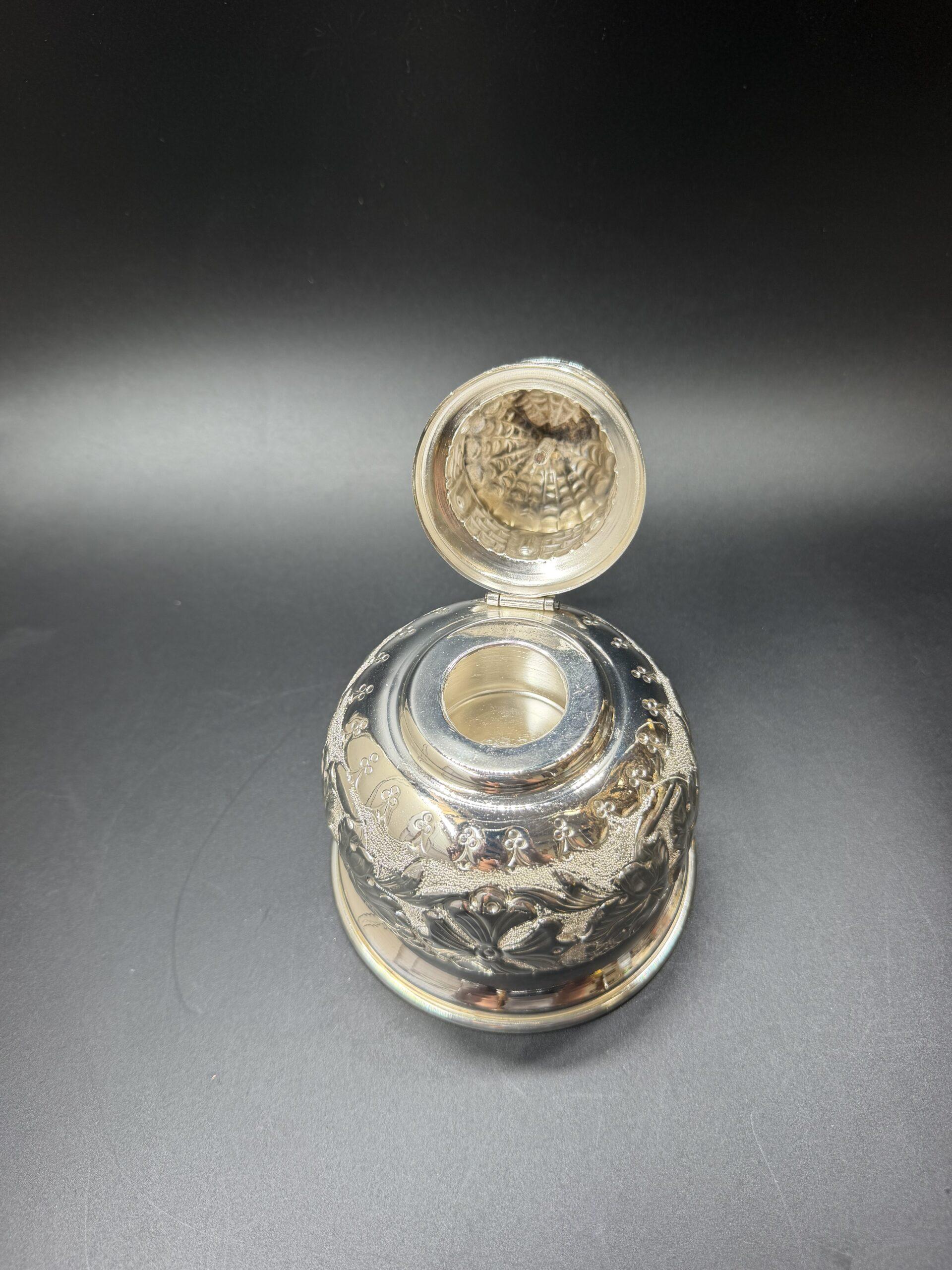 Silver plated Reliquary, Handmade Reliquary, Relic box, Catholic Reliquary, Orthodox Reliquary, Saint Relics, Church gift 0014 - Image 3