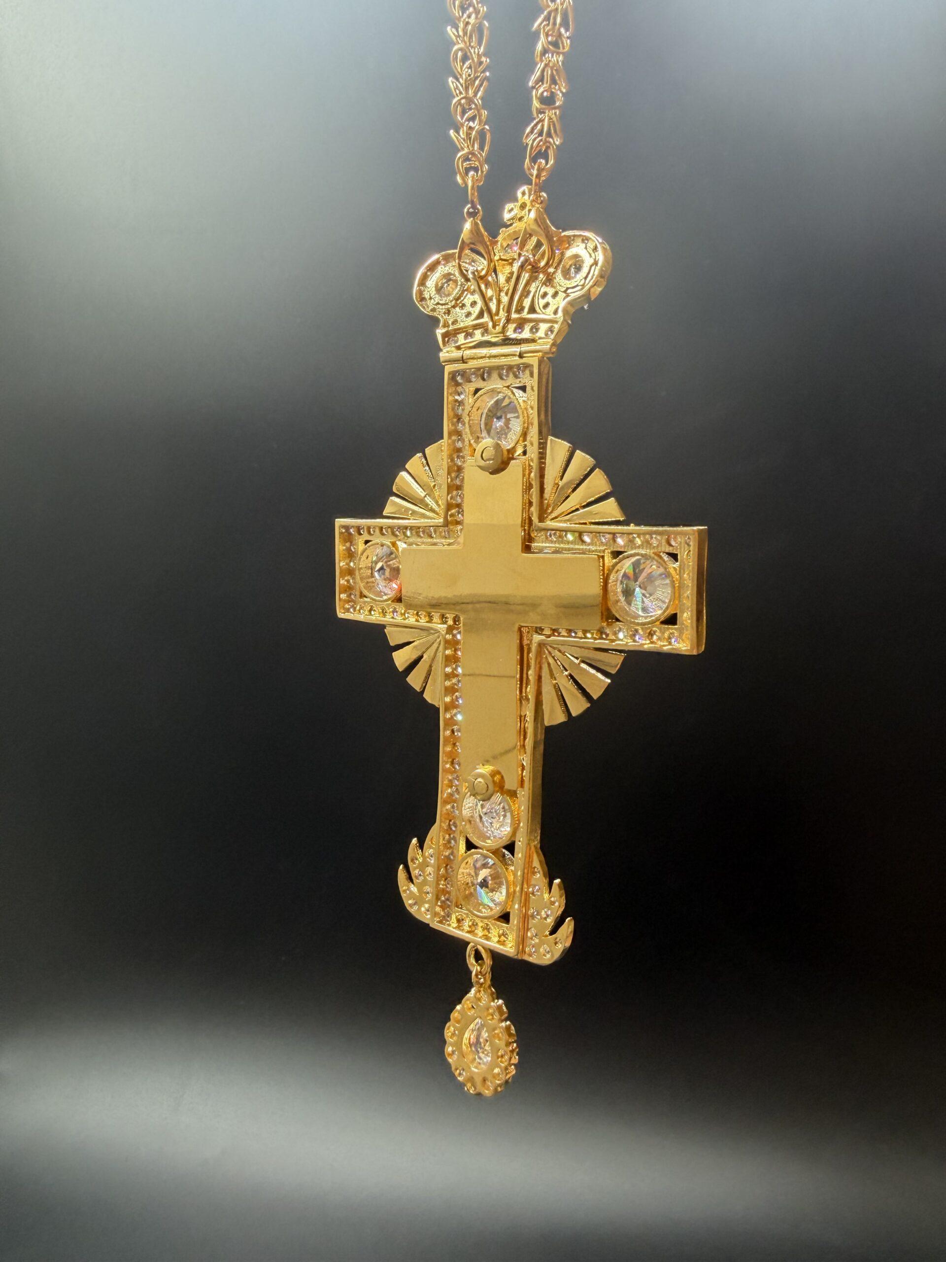 Handmade Pectoral Cross, Byzantine Cross 000313 - Image 2