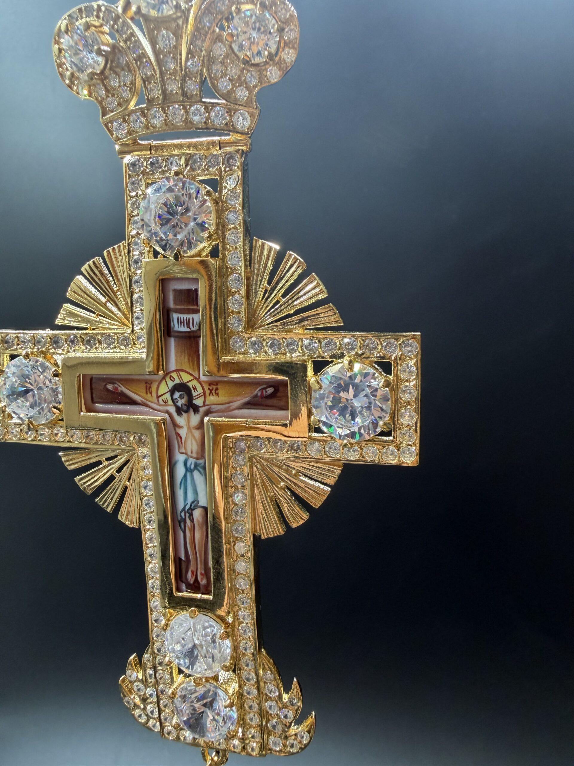 Handmade Pectoral Cross, Byzantine Cross 000313 - Image 5