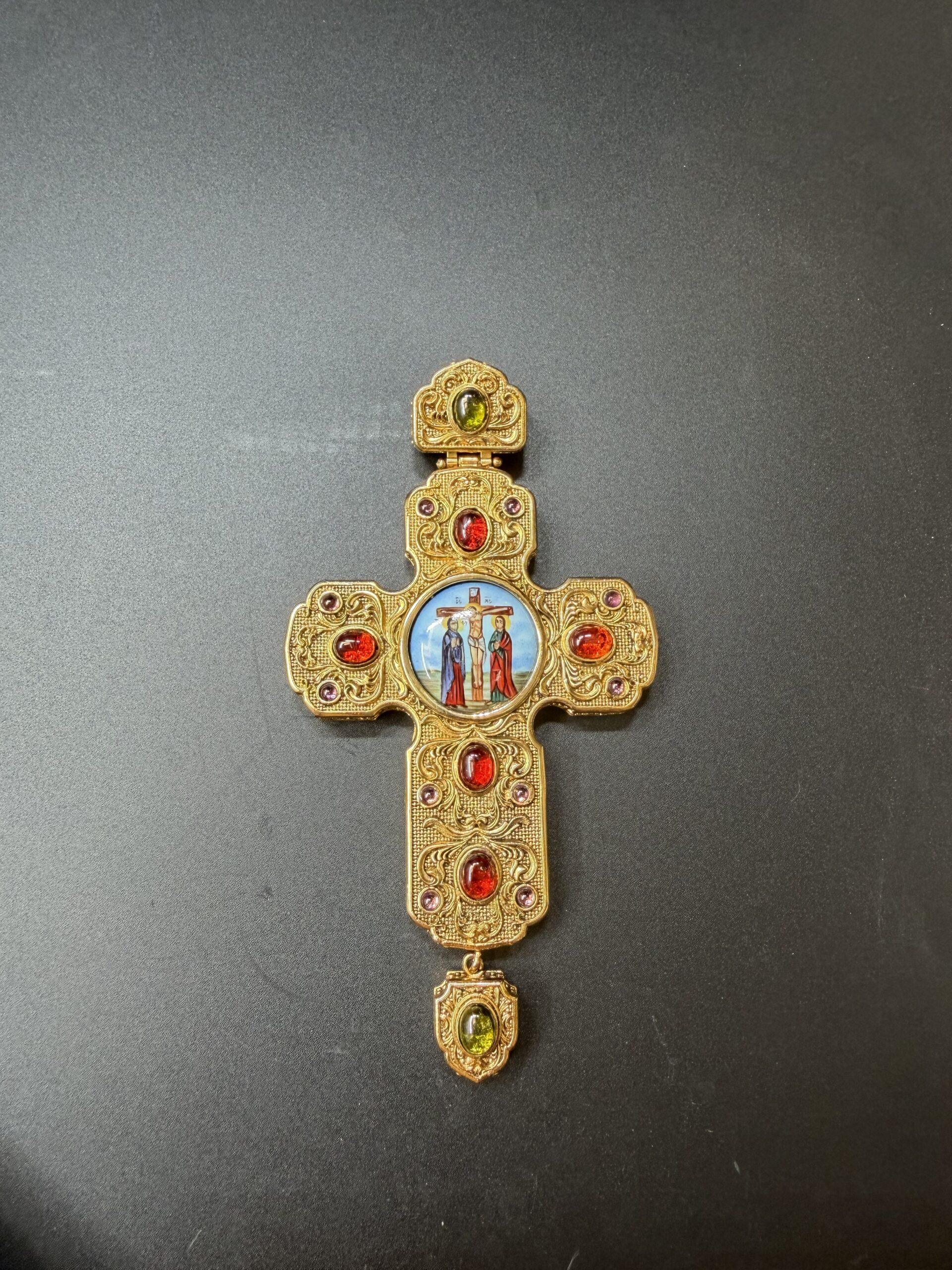 Handmade Pectoral Cross, Byzantine Cross 000314
