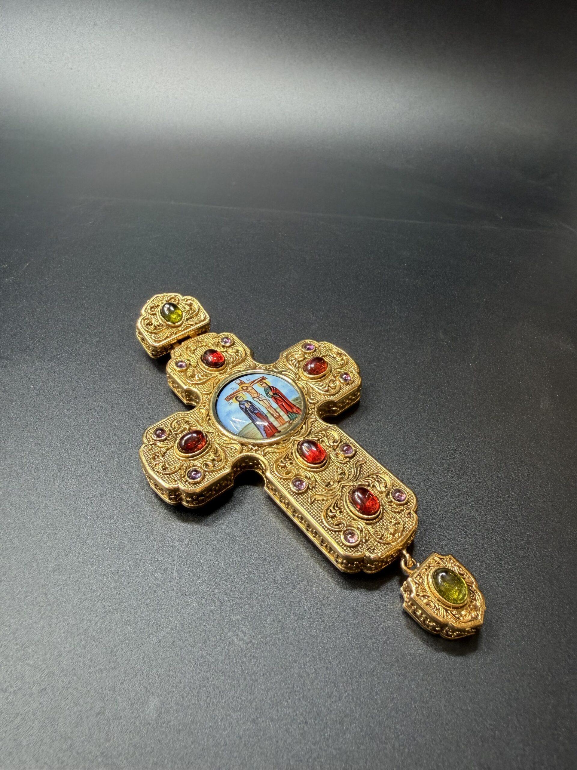Handmade Pectoral Cross, Byzantine Cross 000314 - Image 3