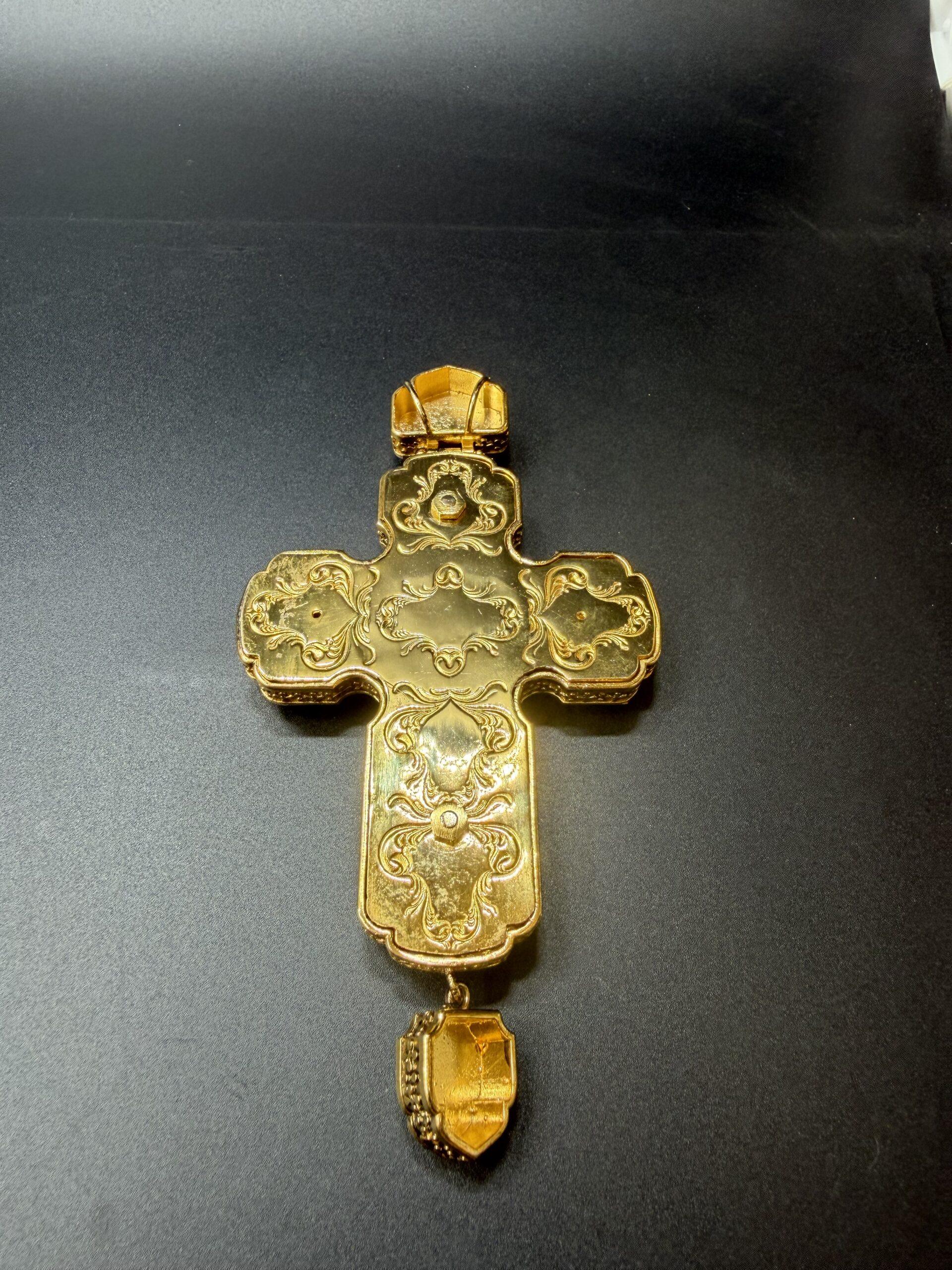 Handmade Pectoral Cross, Byzantine Cross 000314 - Image 4