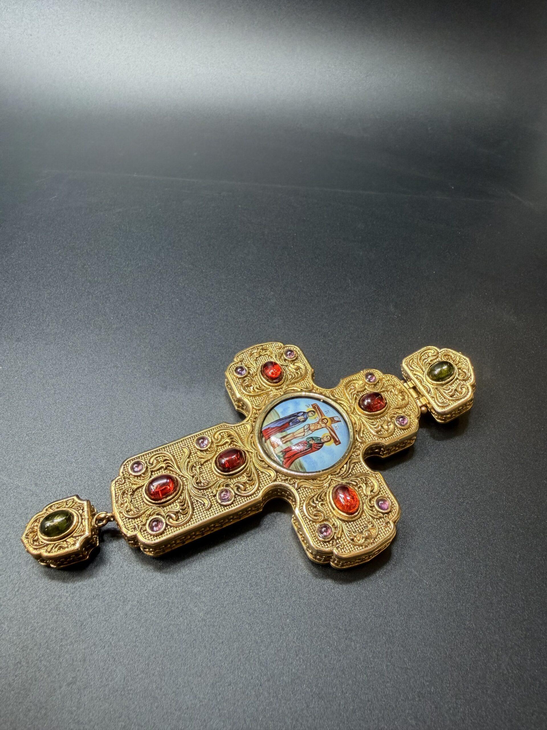 Handmade Pectoral Cross, Byzantine Cross 000314 - Image 5