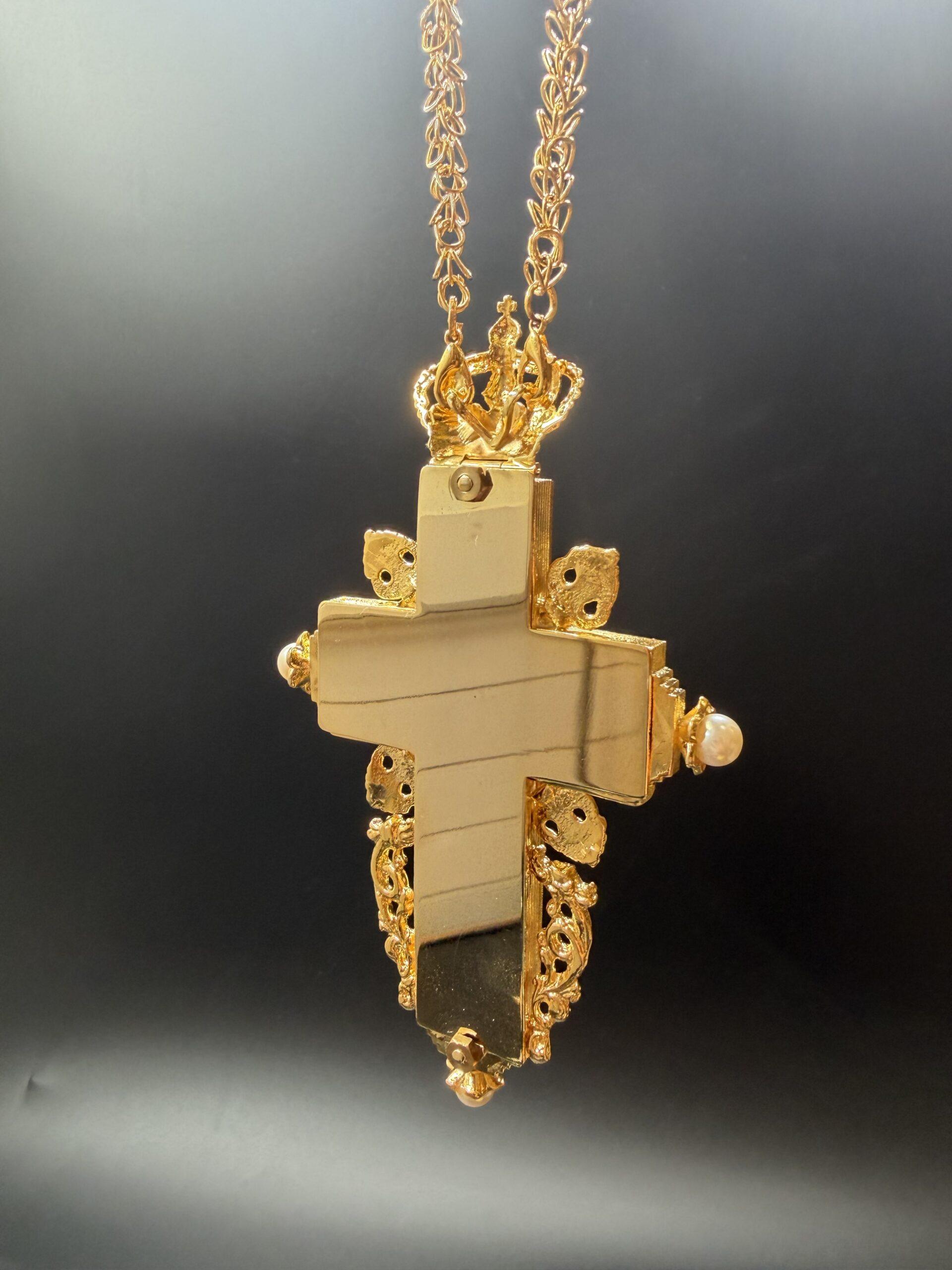 Handmade Pectoral Cross, Byzantine Cross 000315 - Image 3